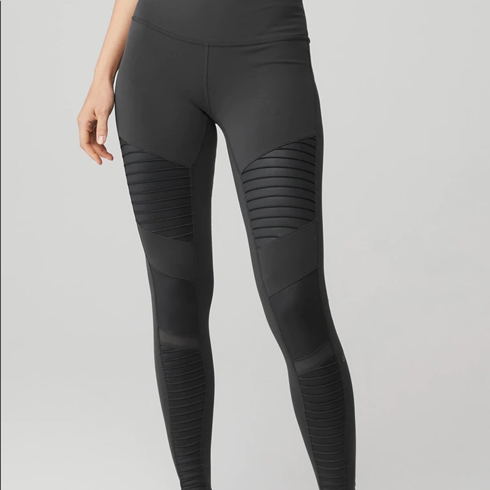 alo high waist moto legging